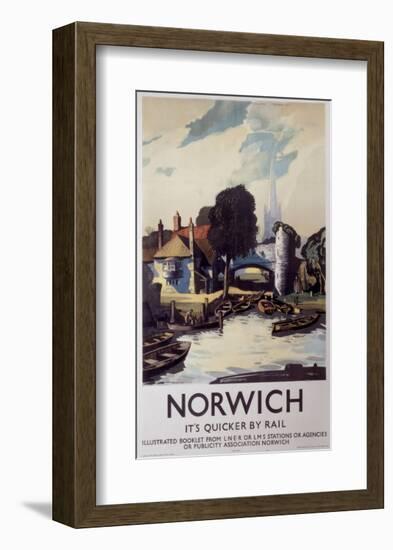 Norwich-null-Framed Art Print