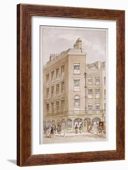 Nos 103-104 Fleet Street, London, C1820-James Findlay-Framed Giclee Print