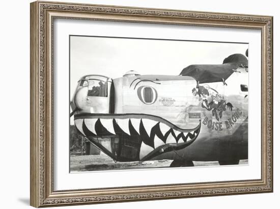 Nose Art, Boise Bronc-null-Framed Art Print