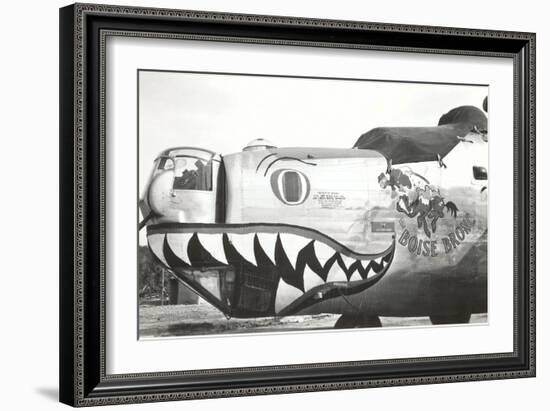 Nose Art, Boise Bronc-null-Framed Art Print