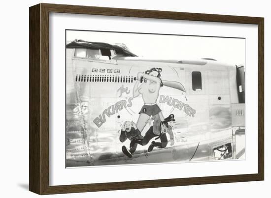 Nose Art, Butcher's Daughter, Pin-Up-null-Framed Art Print