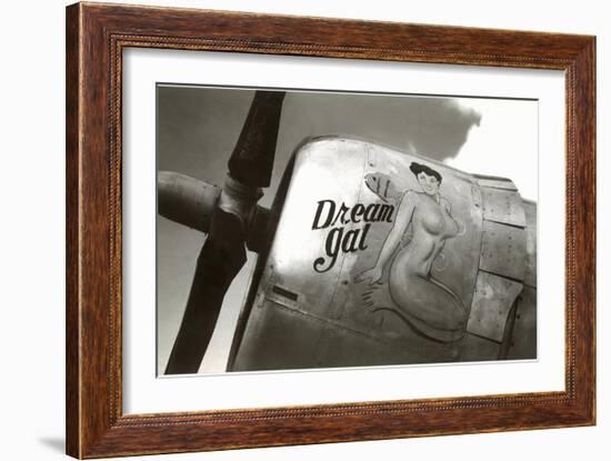 Nose Art, Dream Gal Pin-Up-null-Framed Art Print