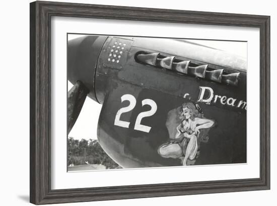 Nose Art, Dream, Pin-Up-null-Framed Art Print