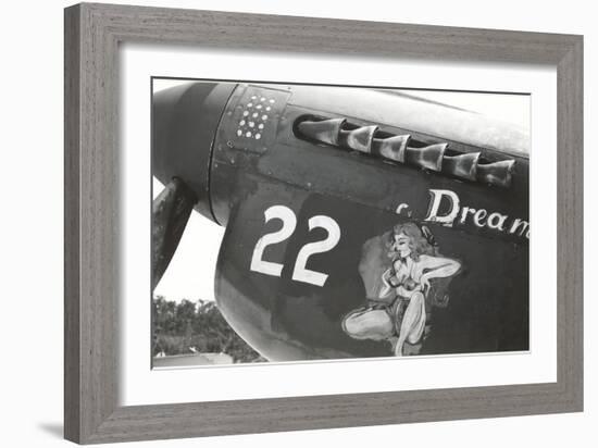 Nose Art, Dream, Pin-Up-null-Framed Art Print