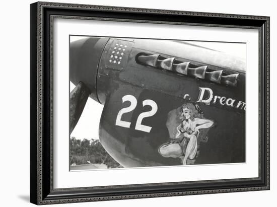 Nose Art, Dream, Pin-Up-null-Framed Art Print