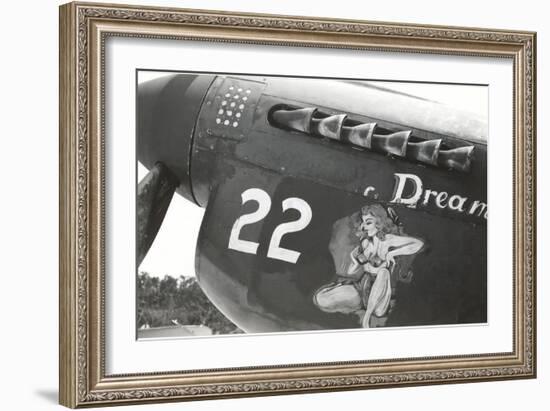 Nose Art, Dream, Pin-Up-null-Framed Premium Giclee Print