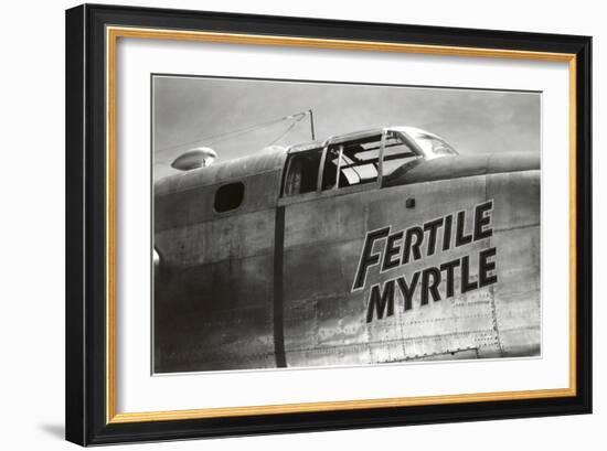 Nose Art, Fertile Myrtle-null-Framed Art Print