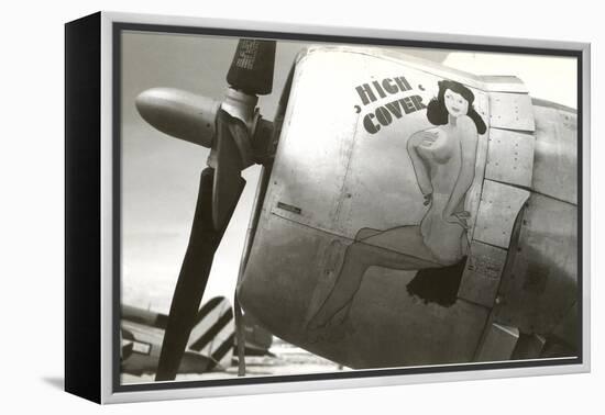 Nose Art, High Cover, Pin-Up-null-Framed Stretched Canvas
