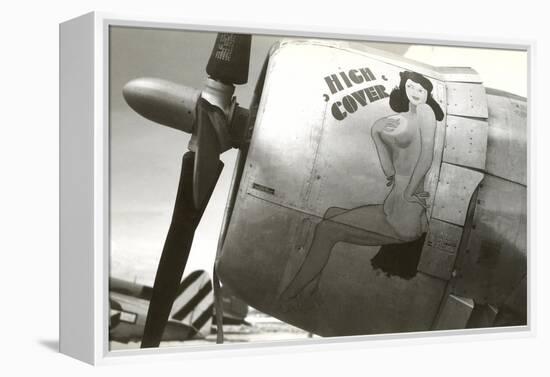 Nose Art, High Cover, Pin-Up-null-Framed Stretched Canvas