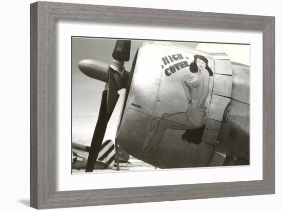 Nose Art, High Cover, Pin-Up-null-Framed Premium Giclee Print