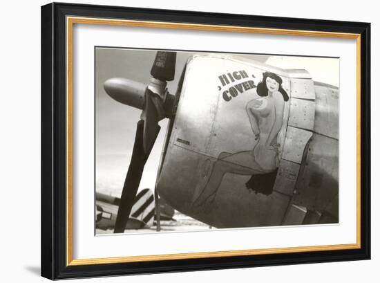 Nose Art, High Cover, Pin-Up-null-Framed Premium Giclee Print