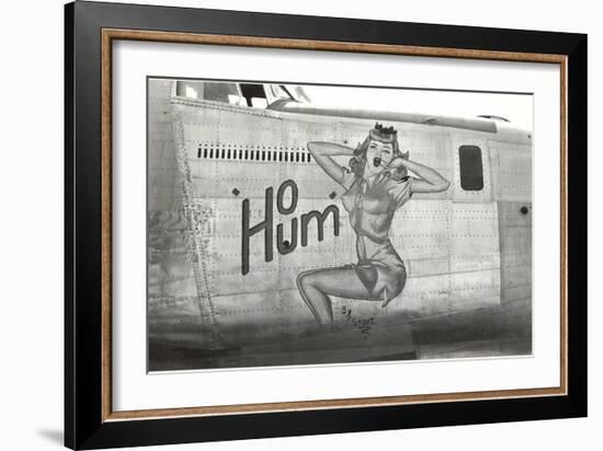 Nose Art, Ho Hum, Pin-UP-null-Framed Art Print