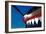 Nose Art on a Curtiss P-40E Warhawk-null-Framed Photographic Print