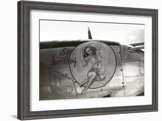 Nose Art, Pin-Up-null-Framed Art Print