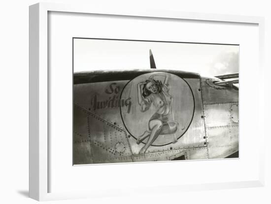 Nose Art, Pin-Up-null-Framed Art Print