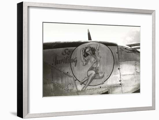 Nose Art, Pin-Up-null-Framed Art Print