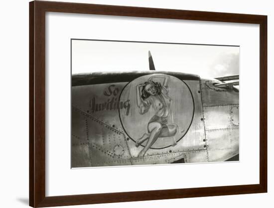 Nose Art, Pin-Up-null-Framed Art Print