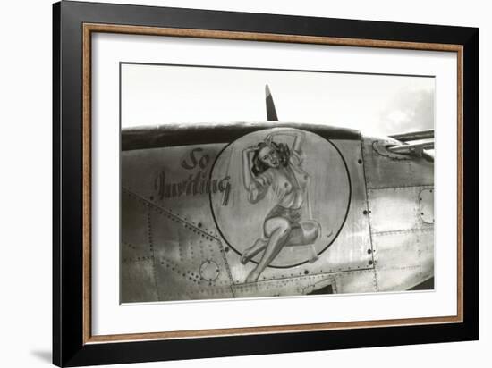 Nose Art, Pin-Up-null-Framed Art Print