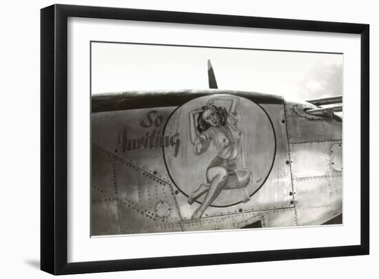 Nose Art, Pin-Up-null-Framed Art Print