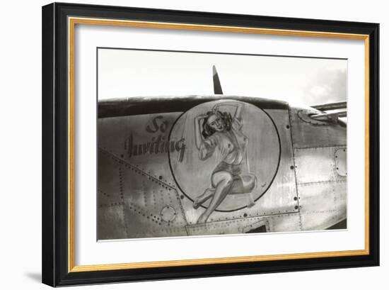 Nose Art, Pin-Up--Framed Art Print