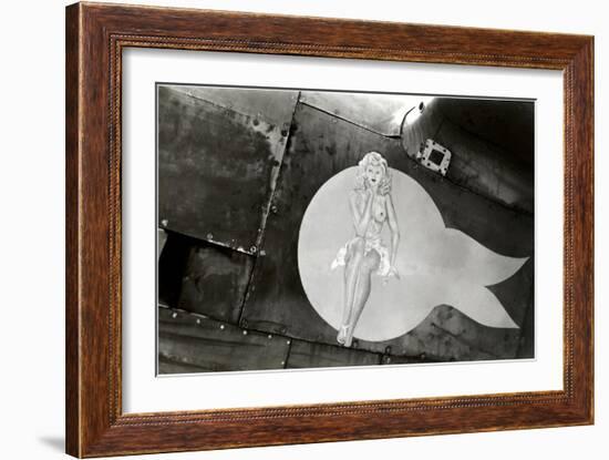 Nose Art, Pin-Up-null-Framed Art Print