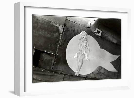 Nose Art, Pin-Up-null-Framed Art Print