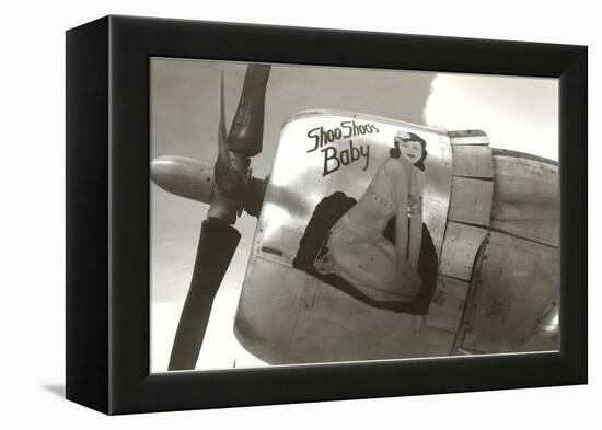 Nose Art, Shoo Shoo's Baby, Pin-up-null-Framed Stretched Canvas