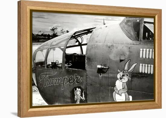 Nose Art, Thumper-null-Framed Stretched Canvas