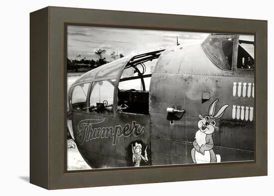 Nose Art, Thumper-null-Framed Stretched Canvas