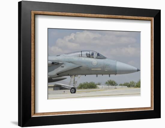 Nose Cone of a Royal Saudi Air Force F-15C-Stocktrek Images-Framed Photographic Print