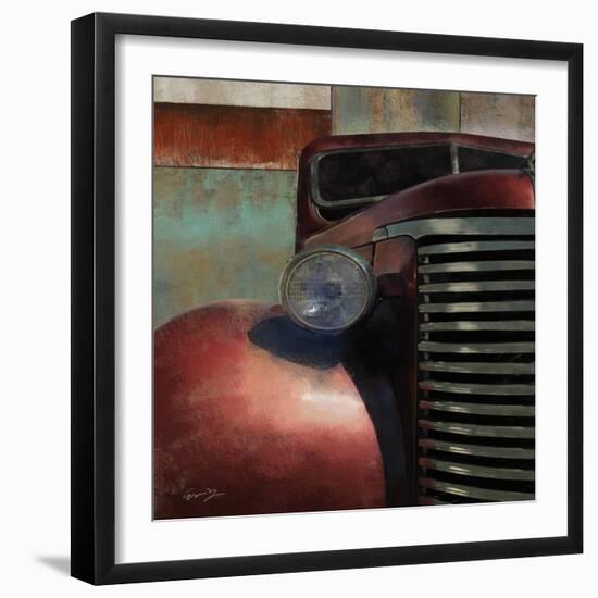 Nosed Hot Rod-Eric Yang-Framed Art Print