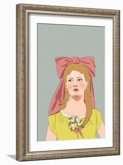 Nosegay, 2022 (Digital)-Roberta Murray-Framed Giclee Print