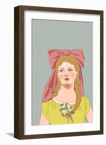 Nosegay, 2022 (Digital)-Roberta Murray-Framed Giclee Print