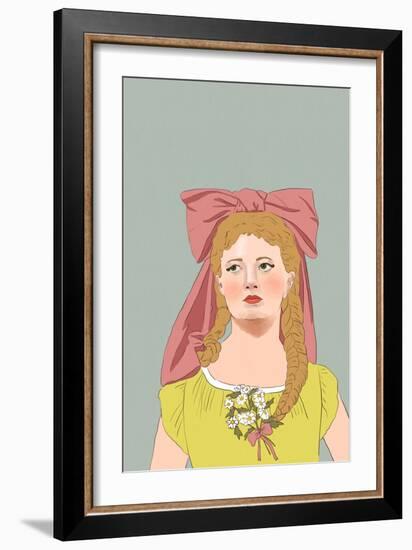 Nosegay, 2022 (Digital)-Roberta Murray-Framed Giclee Print