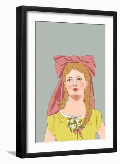 Nosegay, 2022 (Digital)-Roberta Murray-Framed Giclee Print
