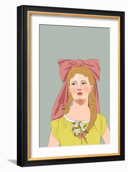 Nosegay, 2022 (Digital)-Roberta Murray-Framed Giclee Print