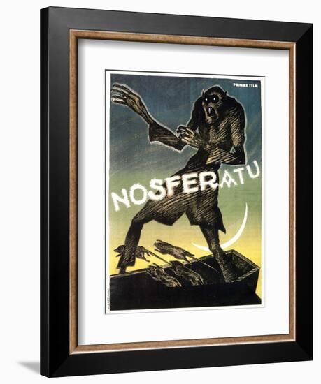 Nosferatu, a Symphony of Horror, 1922-null-Framed Premium Giclee Print