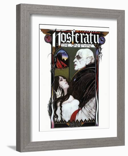 Nosferatu: Phantom Der Nacht, Isabelle Adjani, Klaus Kinski, 1979-null-Framed Art Print