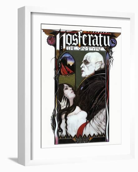 Nosferatu: Phantom Der Nacht, Isabelle Adjani, Klaus Kinski, 1979-null-Framed Art Print