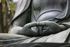Japan Tokyo Senso-Ji Buddha Hands Close-Up-Nosnibor137-Framed Premier Image Canvas
