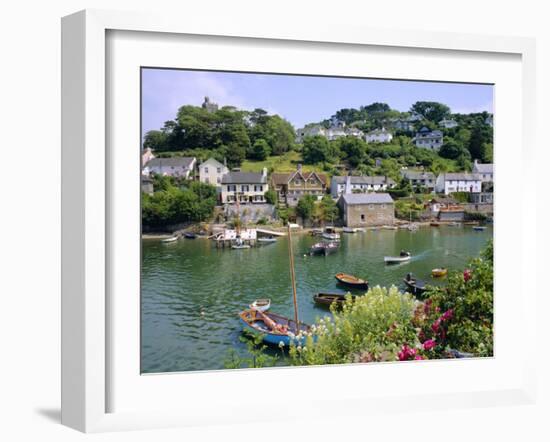 Noss Mayo, South Coast, Devon, England, UK-Roy Rainford-Framed Photographic Print