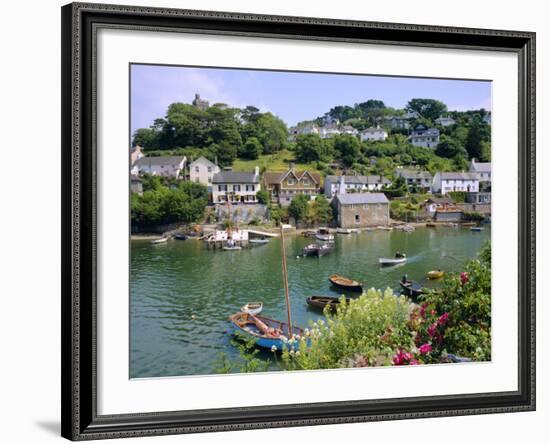 Noss Mayo, South Coast, Devon, England, UK-Roy Rainford-Framed Photographic Print