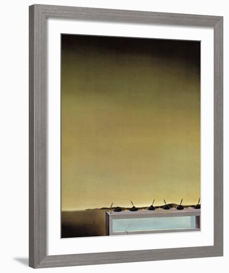 Nostalgia of the Cannibal-Salvador Dalí-Framed Art Print