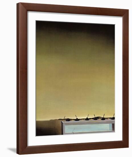 Nostalgia of the Cannibal-Salvador Dalí-Framed Art Print