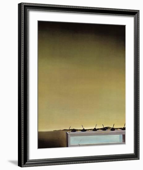 Nostalgia of the Cannibal-Salvador Dalí-Framed Art Print