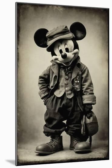 Nostalgic Mickey-Treechild-Mounted Giclee Print
