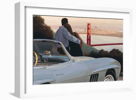 Nostalgic View-Myles Sullivan-Framed Art Print