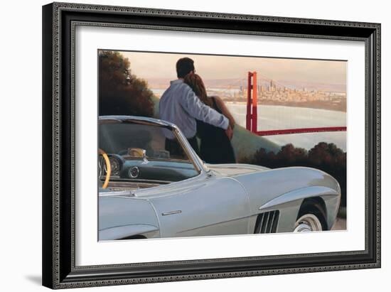 Nostalgic View-Myles Sullivan-Framed Art Print