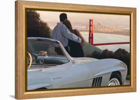 Nostalgic View-Myles Sullivan-Framed Stretched Canvas