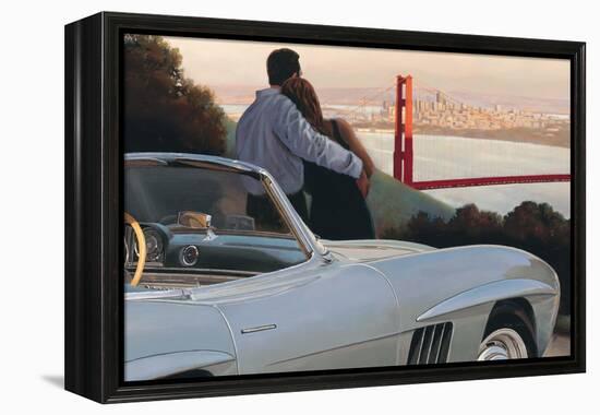 Nostalgic View-Myles Sullivan-Framed Stretched Canvas